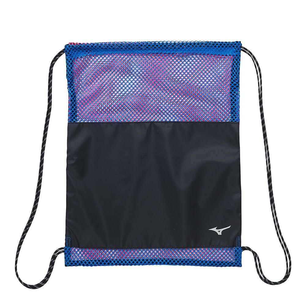 Mizuno Mesh Size Blue and for Competitive Swimming and Compliant with Japan Swimming Federation Regulations Bag, Unisex, N3JMB010, 64, Pink, Racing,
