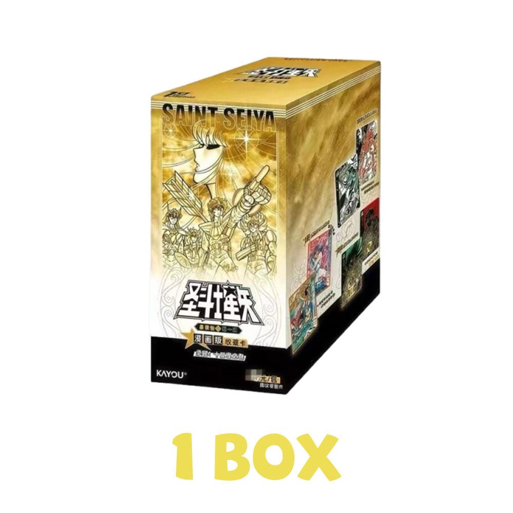 Saint Seiya Classic Manga Version Official TCG Trading Cards Vol.1 Booster Box Collection Card Game Anime Saint Seiya Genuine