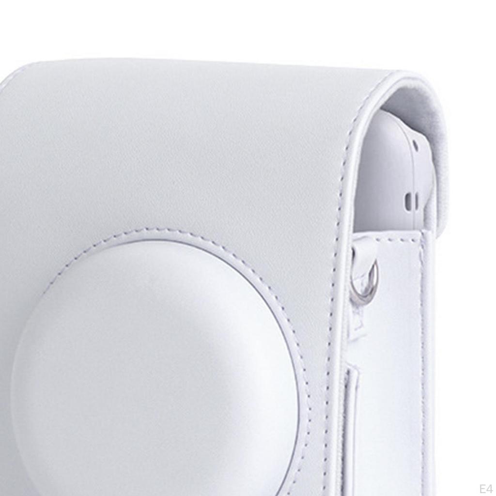 Camera Case Bag PU Leather/ Compact Adjustable Shoulder Strap/ Protective Case/ Carrying for