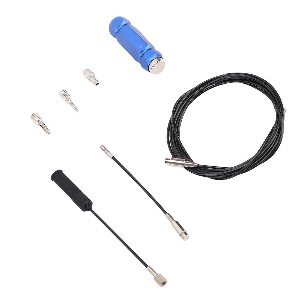 Sada nástrojů pro vnitřní vedení kabelů jízdního kola Magnetický systém vedení kabelů pro rámy z uhlíkových vláken