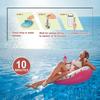 Strisce Reattive per Sale Piscina Strisce Rilevamento Sale Piscina Acqua Salata Materiale Multiuso per Test Acqua Vasca Idromassaggio Spa