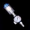 Air RegulatorValve Pneumatic SprayGun Air Regulator Gauges G1/4 Quick Connect