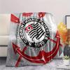 Corinthians Paulista  Print Flannel Blanket, High quality Comfortable for All Seasons, Home Decor, Warmth and Comfort