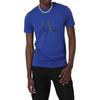 Armani Exchange SS22 Letter Print Cotton Slim Fit Crew Neck Short Sleeve T-Shirt Men T-Shirt Ultramarine-Blue 3LZTCZ-ZJE6Z-1507