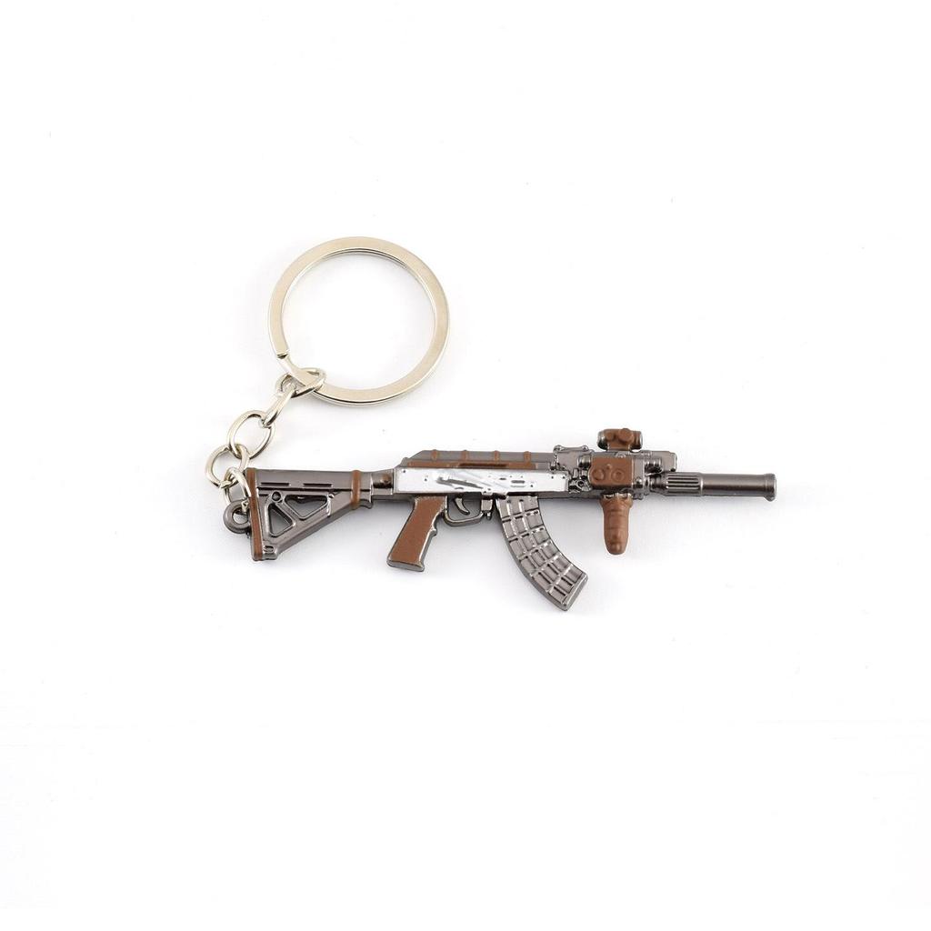 Resident Evil 8 Pendant - Dragon's Breath Rifle Model Keychain