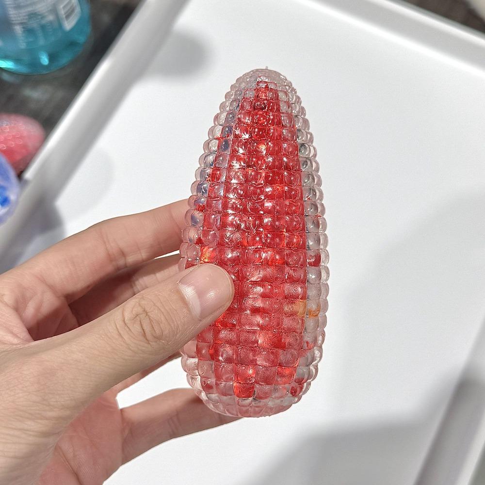 Cute Colorful Slow Rising Sticky Pearl Simulation Elastic Slow Rebound Pearls Toy Super Soft Portable Pearls Squeeze Toy Kids