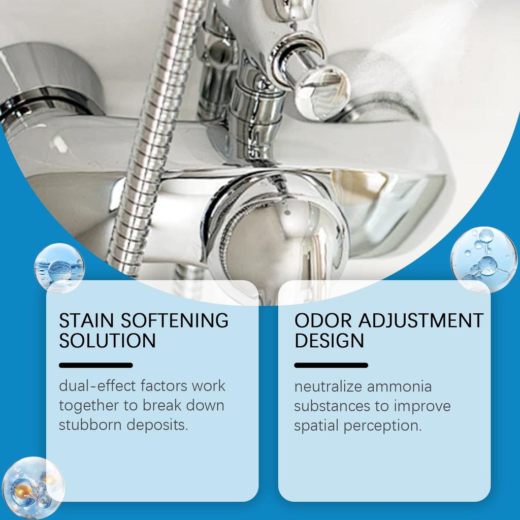 Double-effect Bathroom Cleaner Auxiliary Descaling Substrate Tile Glass Universal Non-corrosive 237ML