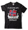 My Ancestors Were Vikings Norway Heritage T-T-shirt Drakkar Vikings Tee T-shirt
