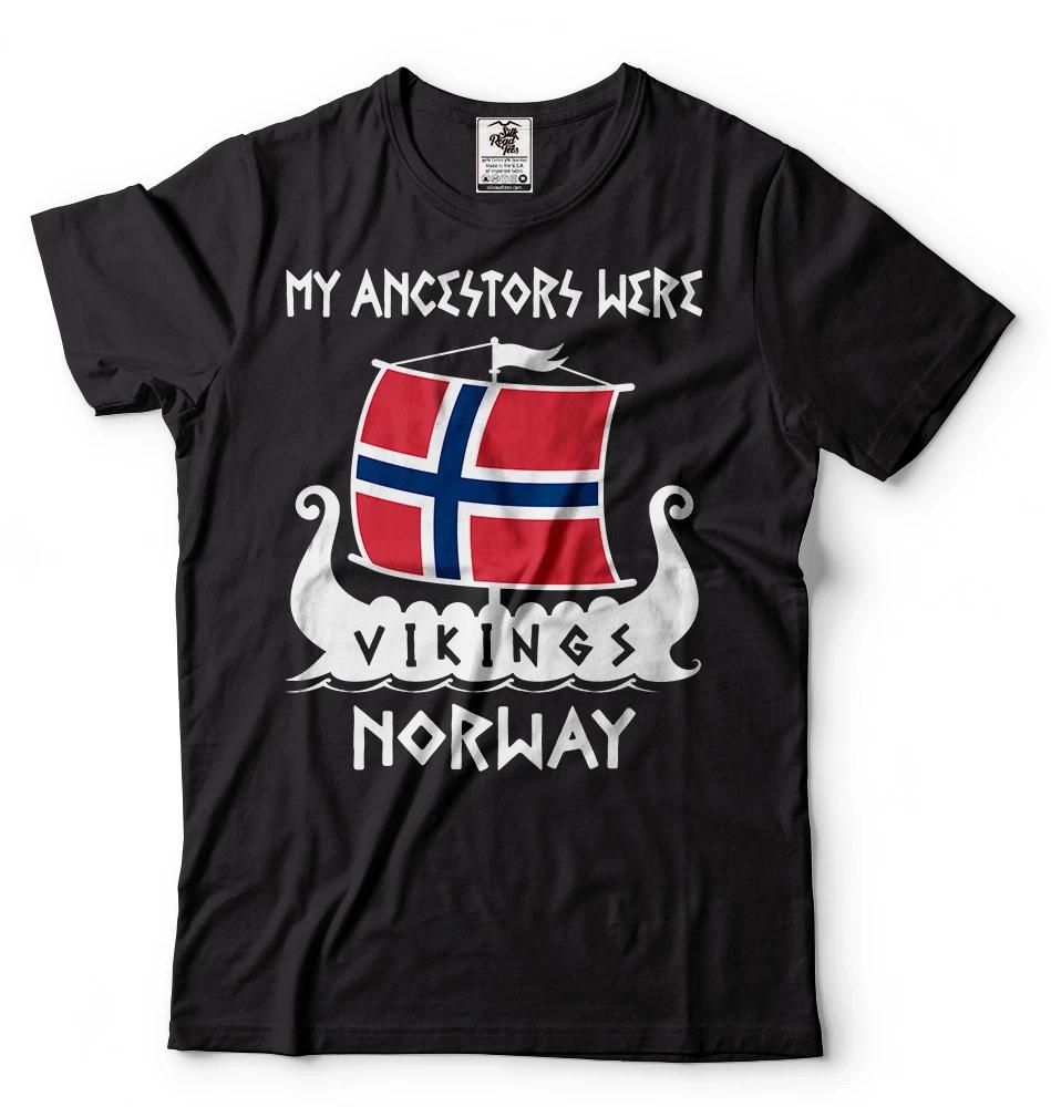 My Ancestors Were Vikings Norway Heritage T-T-shirt Drakkar Vikings Tee T-shirt 2XL