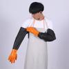 Non-Slip Rubber Work Gloves 70cm Drain Cleaning Gloves Long Rubber Gloves  Drain Cleaning