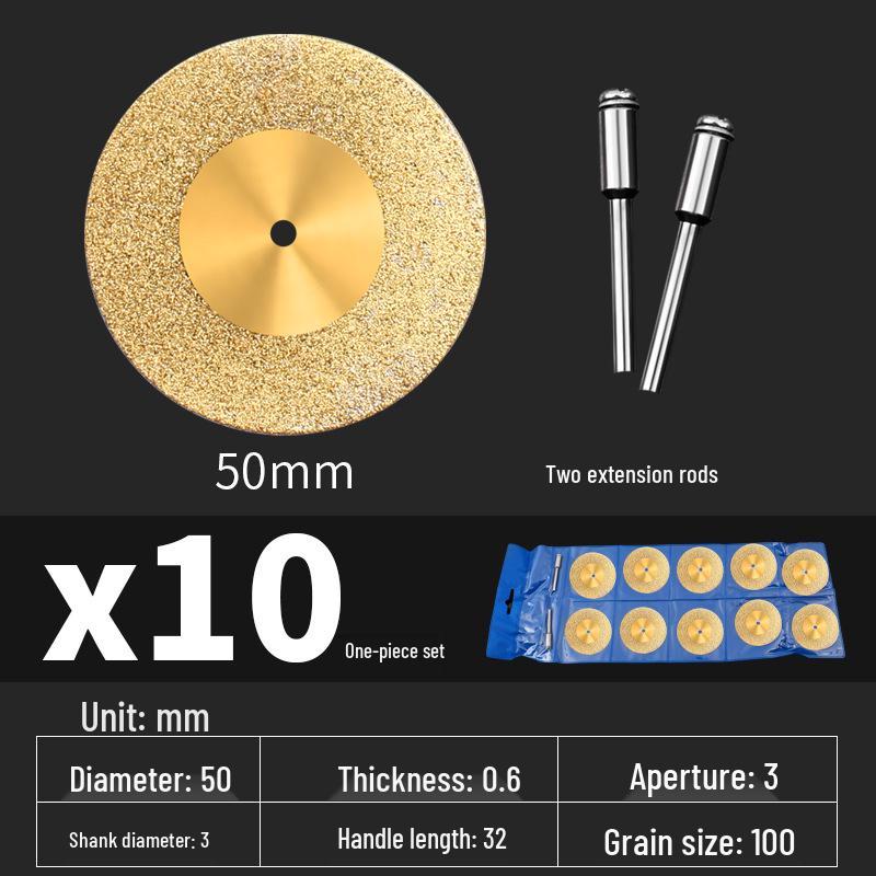 Jade Glass Diamond Abrasive Grout Cleaning Mini Saw Blade, Electric Grinding Disc