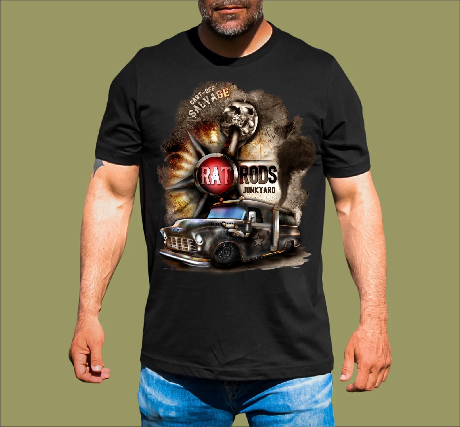RAT RODS JUNK YARD T-SHIRT 3XL