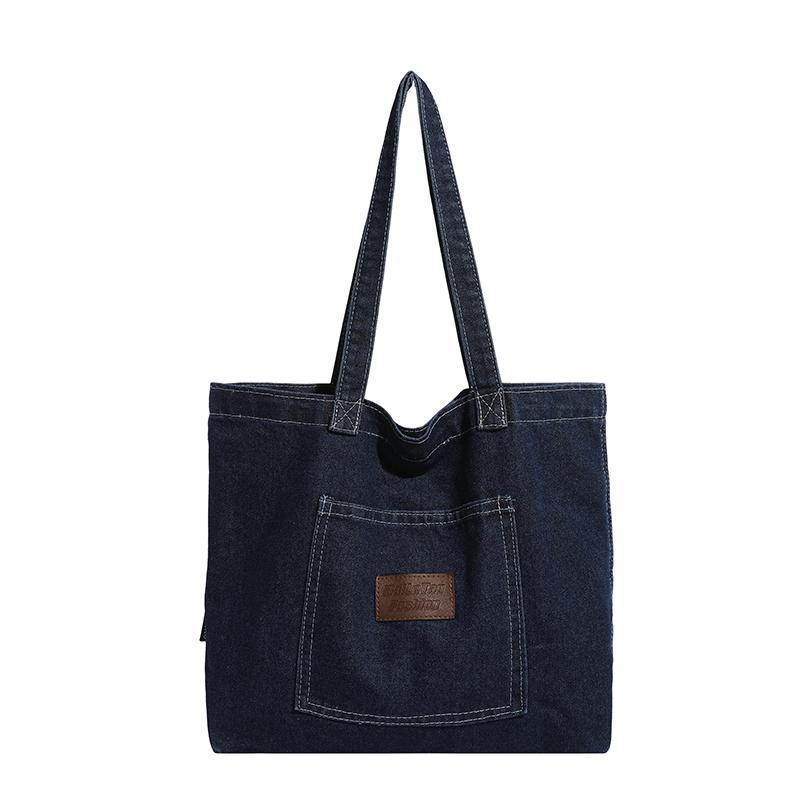Denim Shoulder Bag Women's Large Capacity Tote Bag