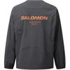 New SALOMON Sweatshirts Men's Gray C28030