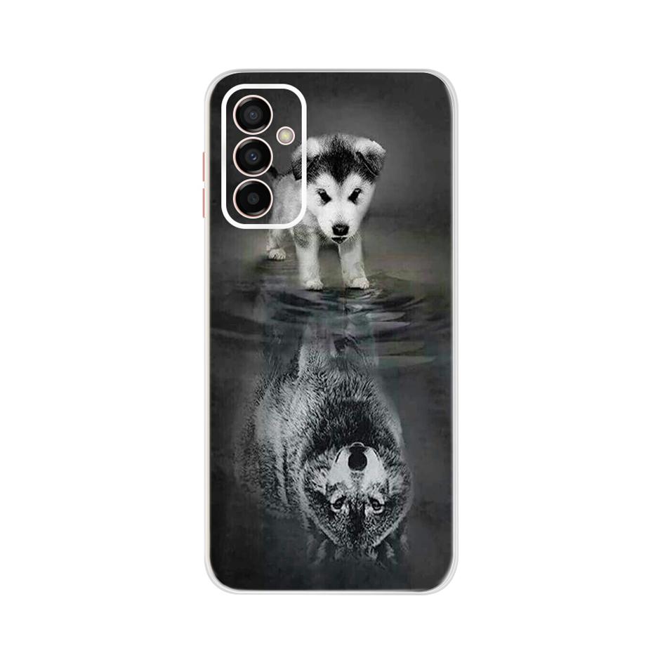 Měkké silikonové pouzdro pro telefon Samsung Galaxy M23 Nárazník Průhledný TPU zadní kryt pro Samsung M23 M 23 5G SM-M236B Fundas