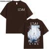 FRANCIA RAPPER GIMS LVDM ALBUM Maglietta per Uomo Donna Hiphop Streetwear Top Oversize 100% Cotone Maglietta