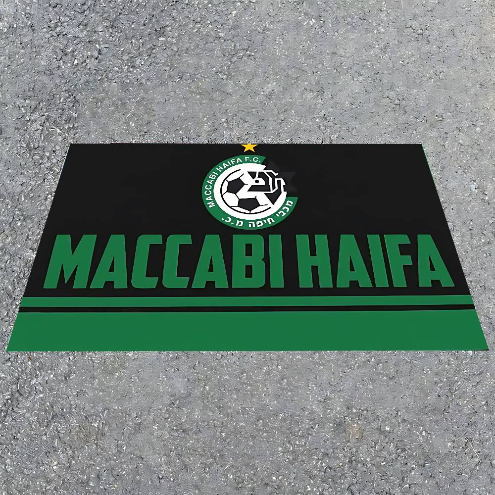KIsrael MHFC MaccabiHaifa Champions Flags Home Decor Tapestries Banners Background Decorations Holiday Decorations Backdrops