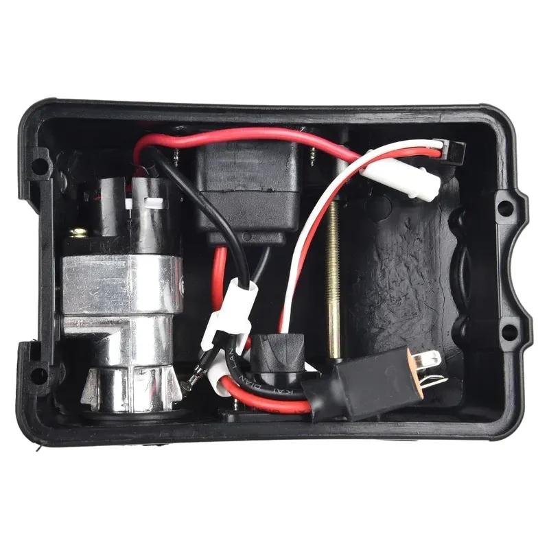 Reliable Electric Bike Battery Box, Ebike Holder Case with Charging Socket, Output Port , Perfect for Electric Bicycles