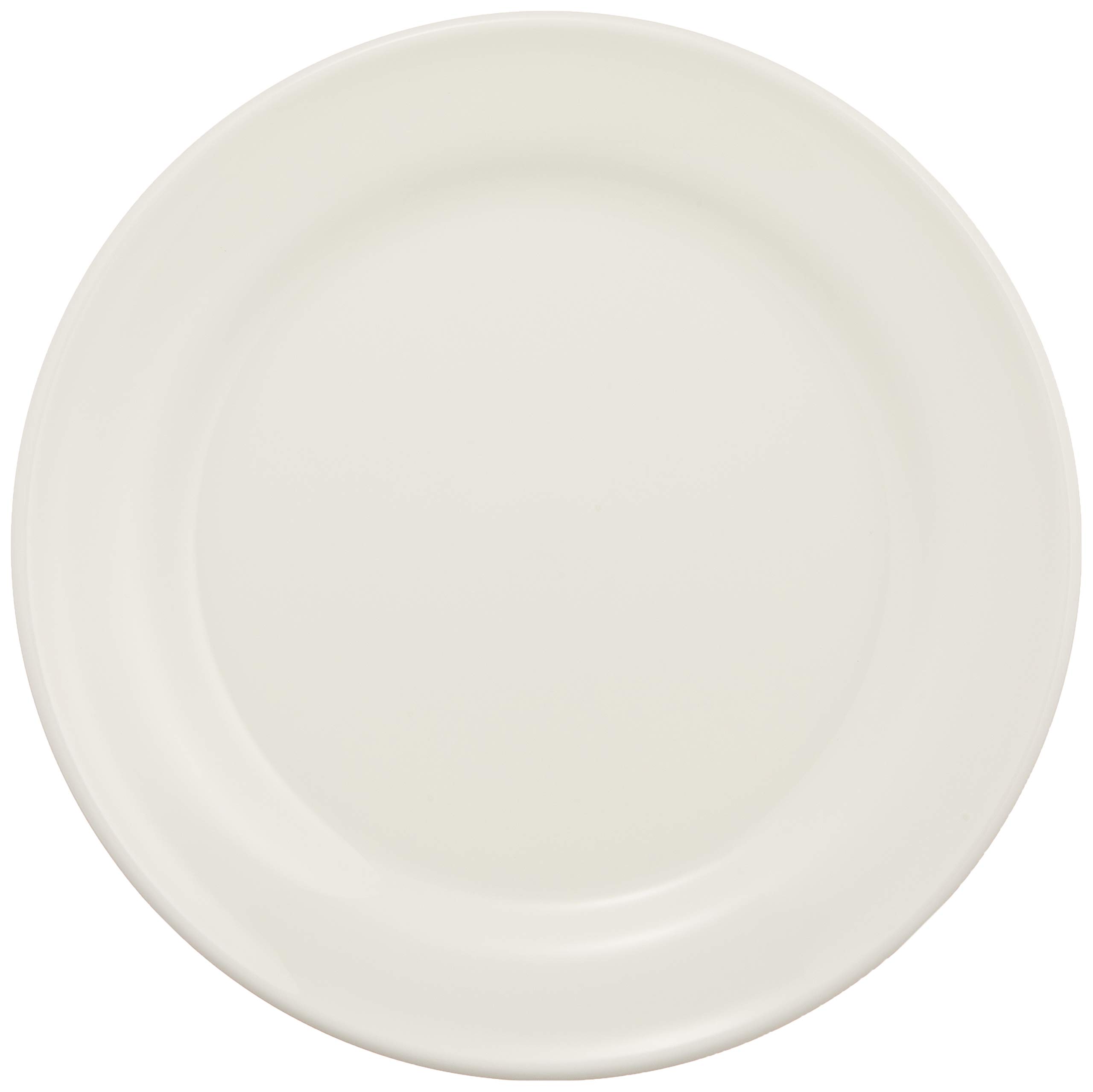 

NARUMI Plus Ceram White Plate, 20cm, Dessert, Microwave Safe, Made in Japan, 9795-1441