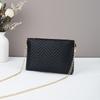 Neue Minimalistische Damen Handtasche Kette Gestreifte Umhängetasche Doppelt verwendbare Damen Tasche
