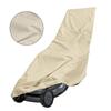 Outdoor Garden Lawn Mower Cover Accessories Beige Color Lawn Mower Cover Oxford Cloth 8*23*50 Inches Protect Covers