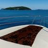Brown Floral Vine Pattern Quick Drying Bath Towel Microfiber beach towel - light weight swimming camping  yoga beach out