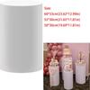 Polyester Desserts Tablecloth Reusable Party Wedding Decor DIY Cylinder Cover  Cake Column Backdrop