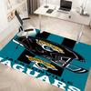 1pc Jacksonville Jaguars Logo Print Area Rug - Soft, Washable Non-Slip Indoor Mat, Living Room, Home Office Decorative Rug,Office Decorative