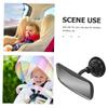 ERINGOGO Observation Mirror Inside Car Adjustable Car Rear Mirror Adjustable Suction Cup 7 Cup