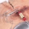 30pcs Metal Spoon Spinner Fishing Lure with Treble Hook Spoonbait Crankbaits Artificial Bait for Bass Trout Perch Pike