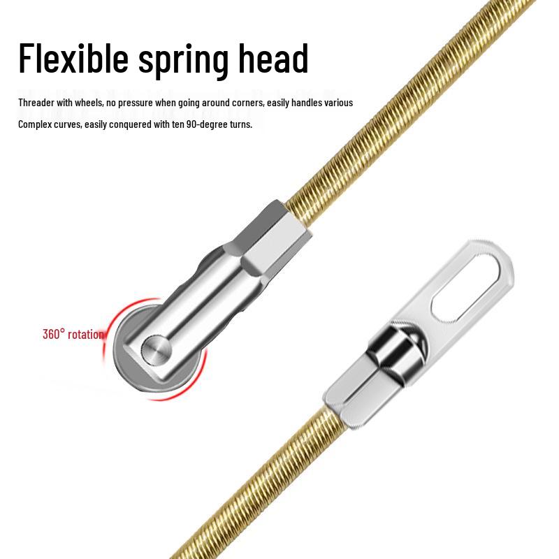 Steel Wire Threader for Concealed Cables and Electric Wire Puller