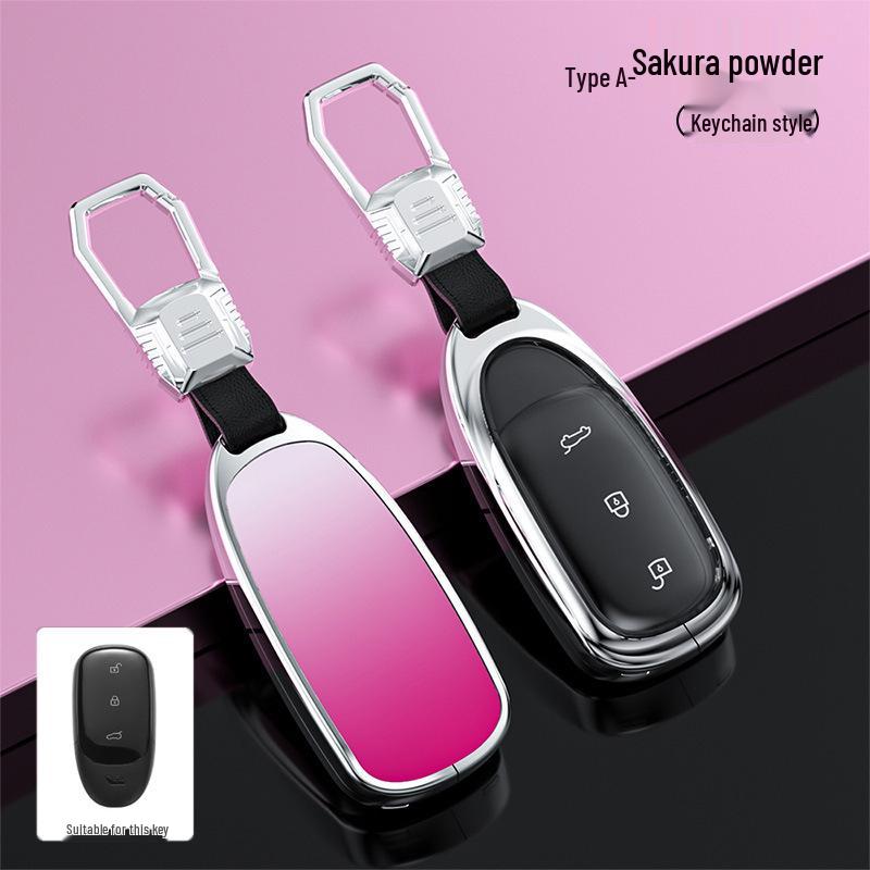 Compatible with Ideal L9 Key Case: 2022 Full Coverage Metal Remote Control Protective Shell for Men and Women