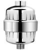 Universal 5 Stage Hand Shower Purifier Filter Head Chrome Finish Removes Chlorine for Bathroom Use Modern Design ABS Material