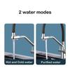 3 in 1 Kitchen Faucet Pure 360 Rotation sink Crane Handles Dual Water Functions Mode Filter Mixer Taps