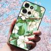 For Motorola Moto G15 4G/ G15 Power/G75 5G 3D Relief Flower Emboss Soft Silicone Cases Back Cover with 3D Flower Patter for G15