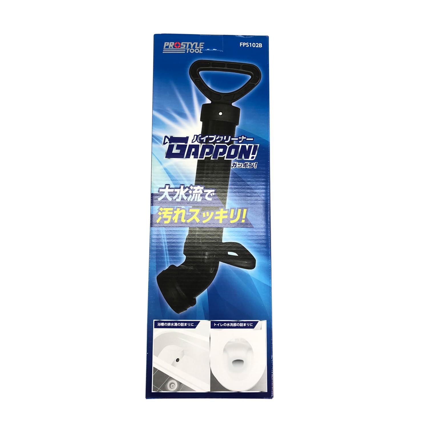 

Prostyle Tools Очиститель труб GAPPON FPS102B чёрный