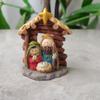 Tabletop Ornaments Nativity Scene Figurine Resin Nativity Family Sculpture  Mother's Day