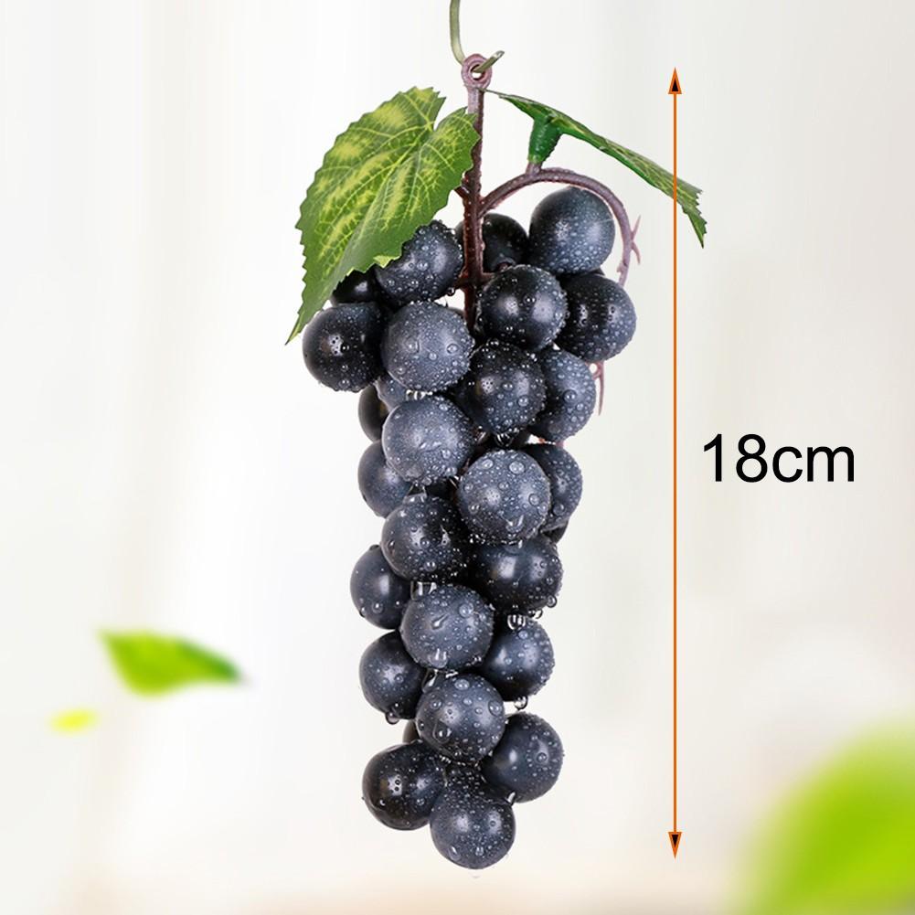Fake Fruit Grape Home Artificial Decor Props Bunch