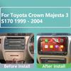Car Radio Android For Toyota Crown Majesta 3 S170 1999 - 2004 GPS Navigation Stereo Multimedia Player Screen 2din DVD 5G Wifi