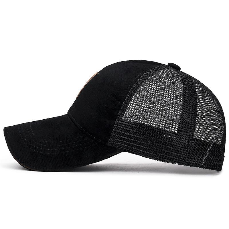 Spring Casual Letter Baseball Cap - Unisex Sun Hat for Outdoor Sports, UV Protection Duckbill Design