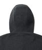 MUSINSA STANDARD Ribbed Knit Hooded Zip-Up [Medium Gray]