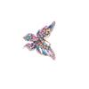 Butterfly Brooch Colorful Vintage Diamond Studded Crystal Metal Butterfly Brooch Decoration