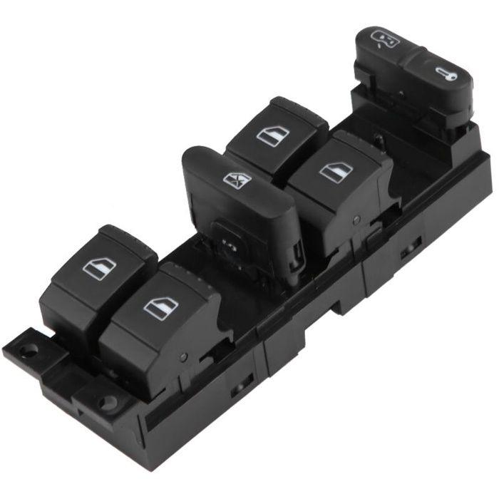 Levé Vitre Interrupteur de fenêtre principal électrique, pour Golf Jetta Bora Passat B5 Seat Leon Toledo 1999 – 2006