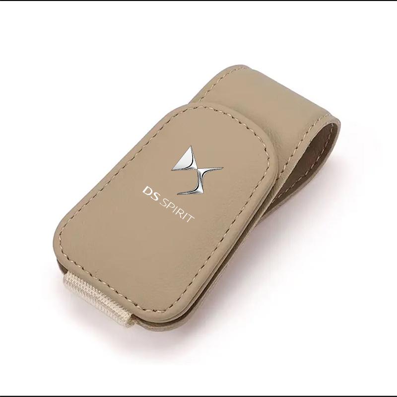 Car Sun Visor Multifunction Card Package Glasses Holder For DS SPIRIT DS4S DS3 DS5 5LS DS6 DS7 DS9 E-Tense WILD Citroen C1 C2