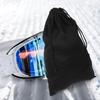 10 Pcs Ski Goggle Drawstring Pocket Mask Carrying Pouch Glasses Case Sunglasses Flannel Bag Man Snowboard