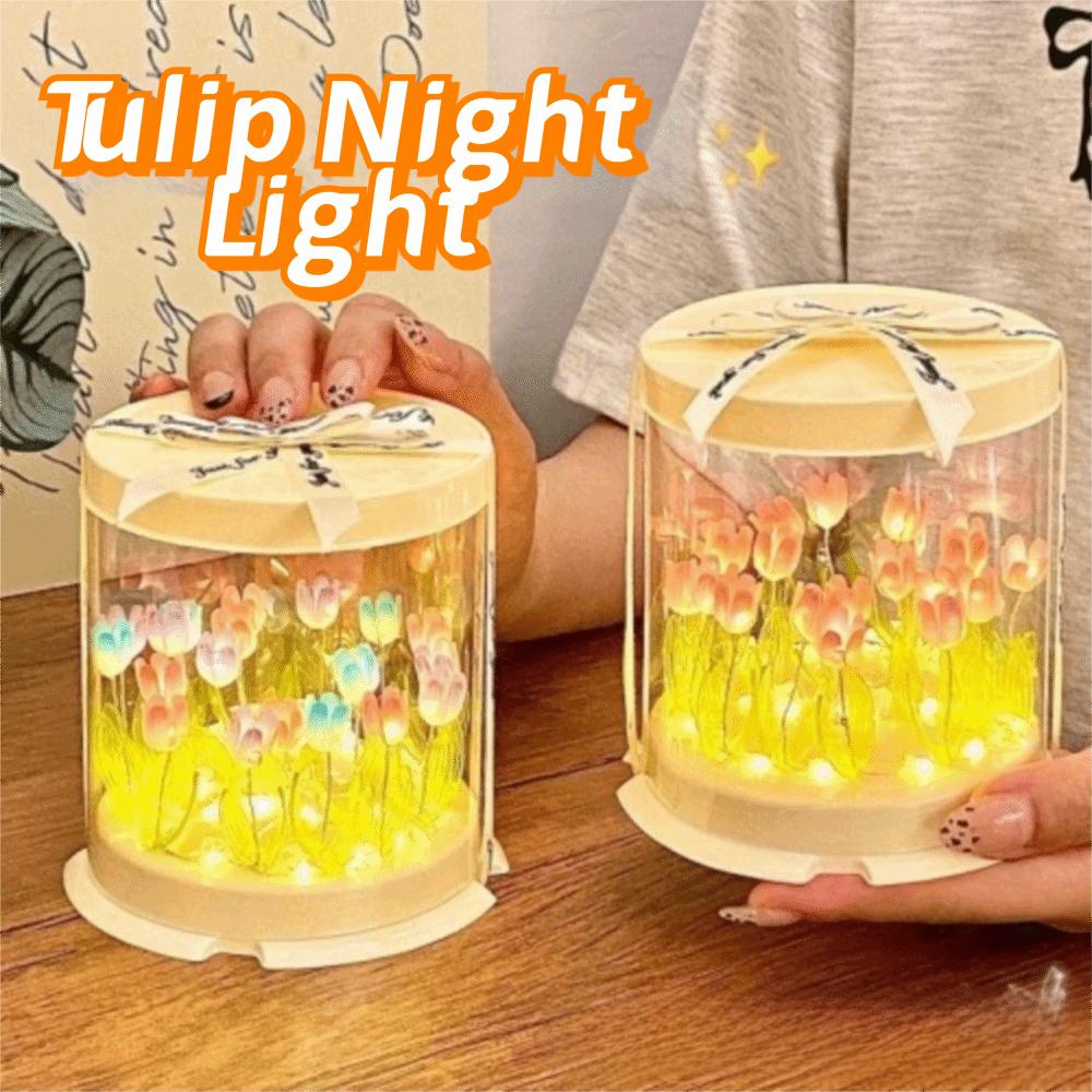 Unfinished Products Tulip Night Light Kits Small Night Lamp Tulip Light Kits Bedroom