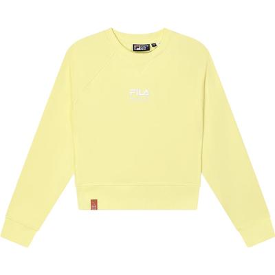 X Magic Stick Knitted Pullover Loose Casual Sweatshirt Men Sweatshirt Light-Yellow F11W339201F-YE