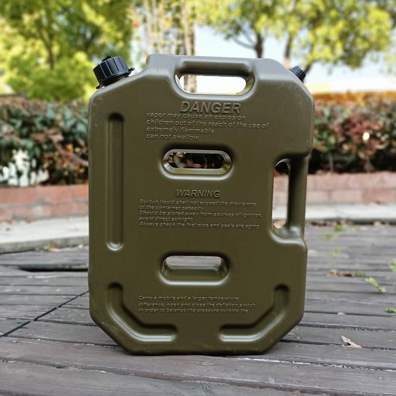 3L Plastic Fuel Tank & Gasoline Can for Car/Motorcycle Travel