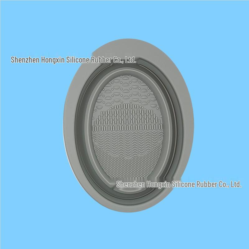 Silicone Makeup Brush Cleaning Bowl & Puff Pad Artifact