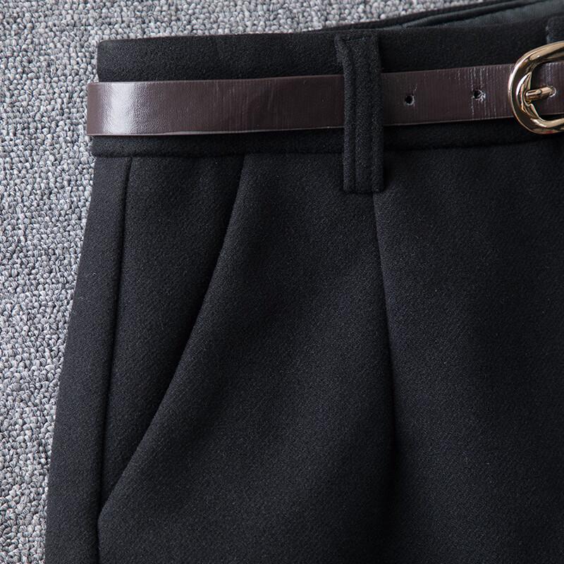 Sibaishi Women's High-Waisted Wide-Leg Casual Shorts